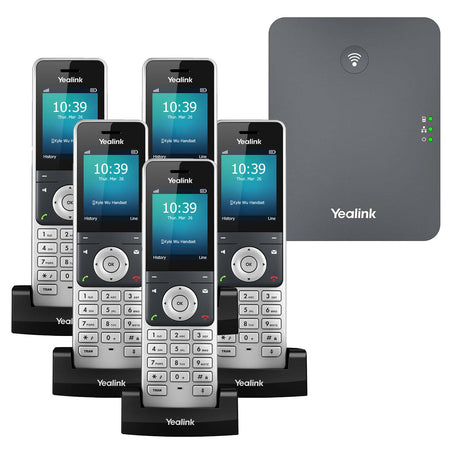 Yealink W76P Quint DECT IP Phone Cordless Phone Yealink