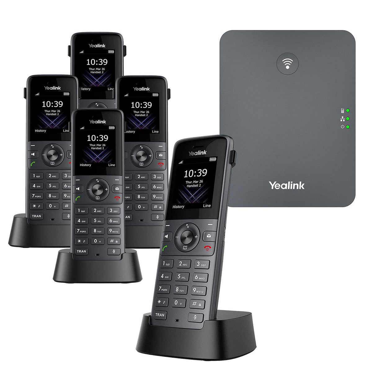 Yealink W73P Quint Cordless Phone Cordless Phone Yealink