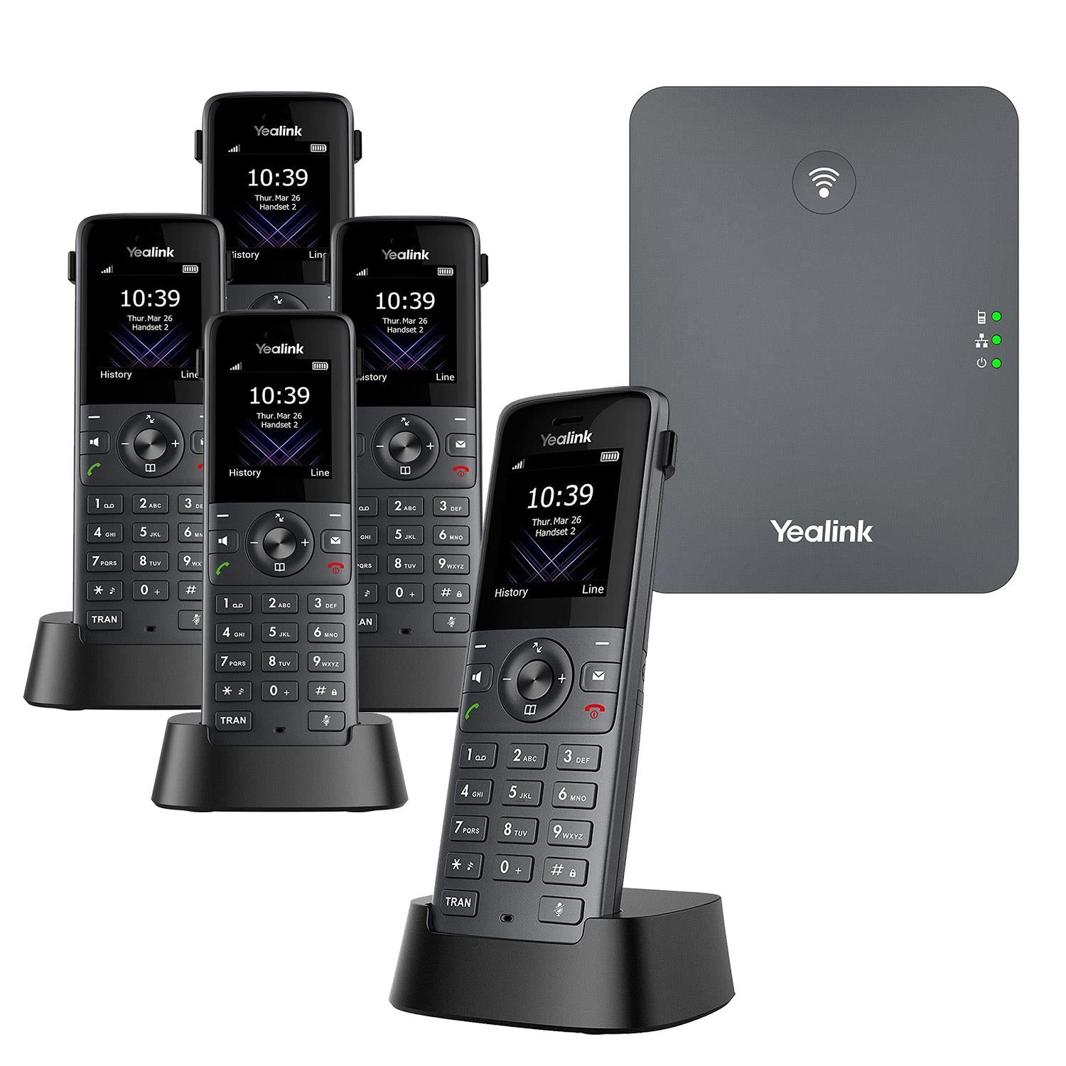 Yealink W73P Quint Cordless Phone Cordless Phone Yealink