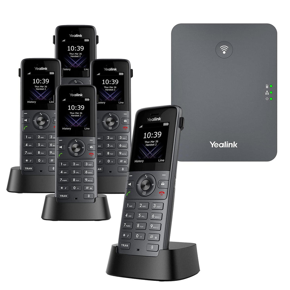 Yealink W73P Quint Cordless Phone Cordless Phone Yealink