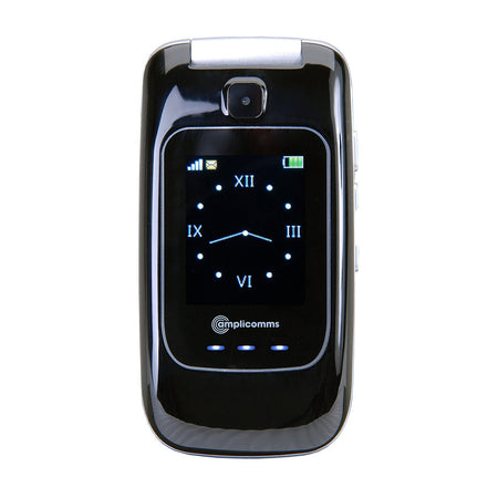 Amplicomms PowerTel M7510-3G Big Button Mobile Phone for Elderly in Black Mobile Phones Amplicomms