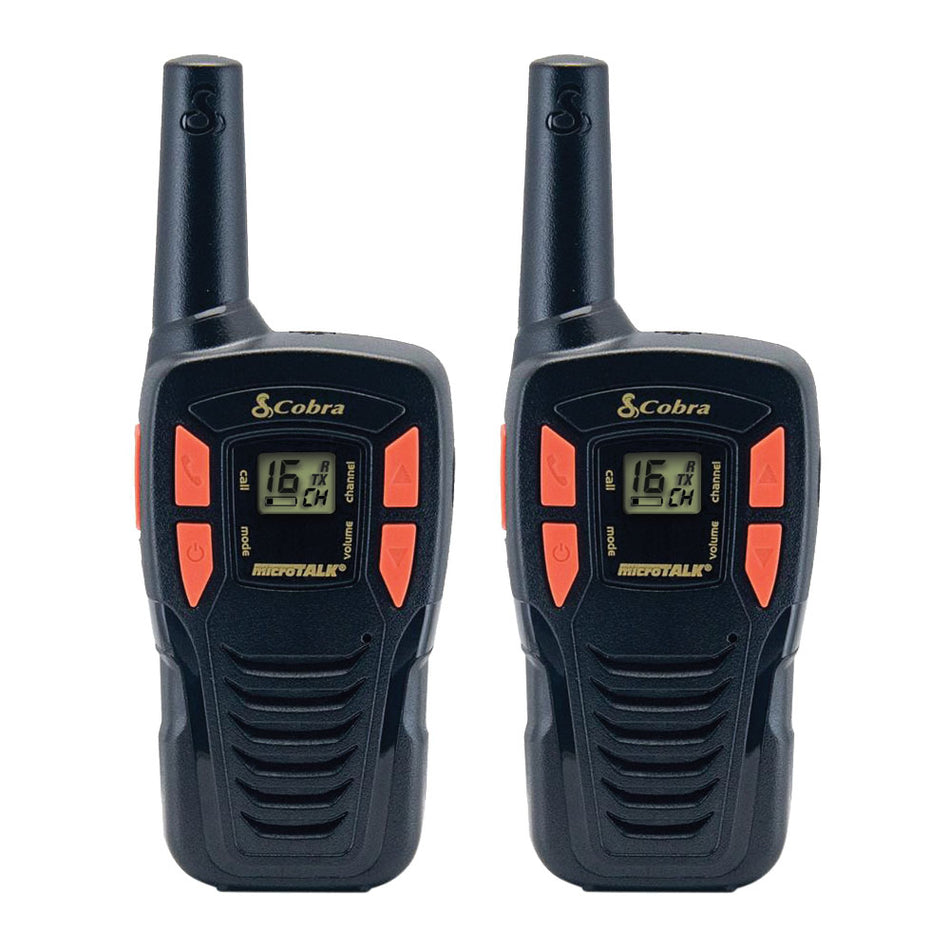 Cobra AM255 Walkie Talkies Twin Pack Two Way Radios Cobra