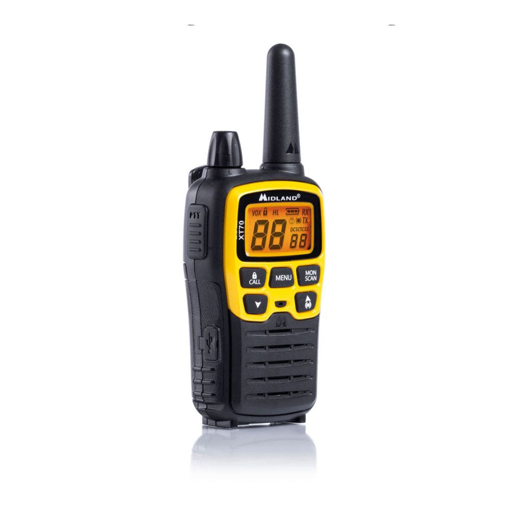 Midland XT70 Adventure Walkie Talkies Ten Pack Two Way Radios Midland
