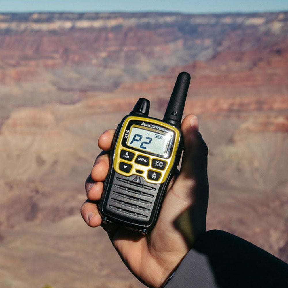 Midland XT70 Adventure Walkie Talkies Ten Pack Two Way Radios Midland