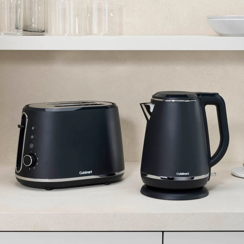 Cuisinart Neutrals Kettle & Toaster Set in Slate Grey Kettle and Toaster Bundles Cuisinart