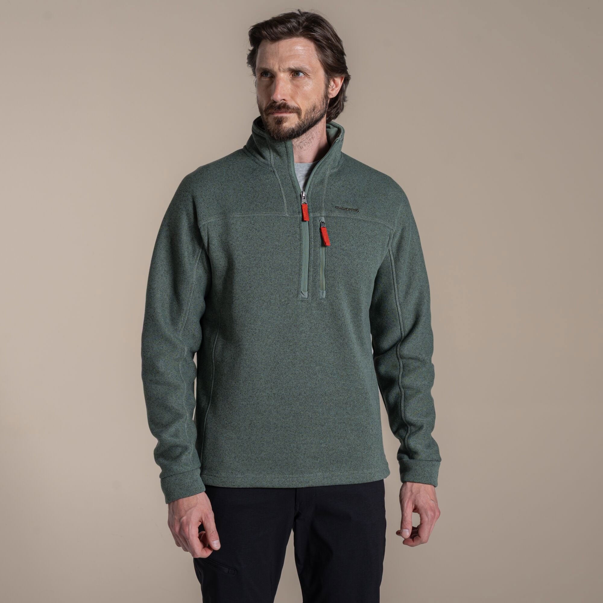Craghoppers Men's Torney III Half Zip Fleece | Laurel Green – liGo