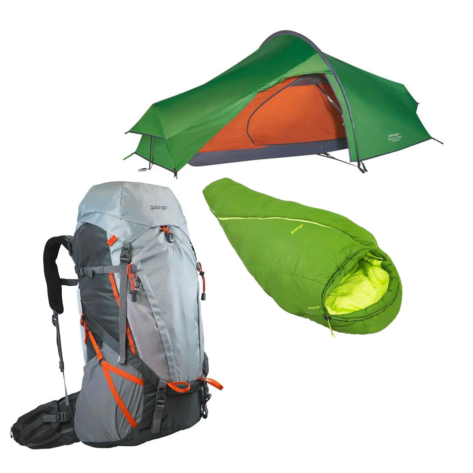 Vango Nevis 100 Solo Backpacking Camping Bundle
