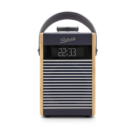 Roberts Rambler Midi DAB/DAB+/FM Bluetooth Digital Radio in Navy Blue Digital Radios Roberts