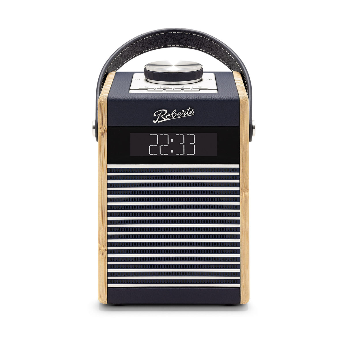 Roberts Rambler Midi DAB/DAB+/FM Bluetooth Digital Radio in Navy Blue Digital Radios Roberts