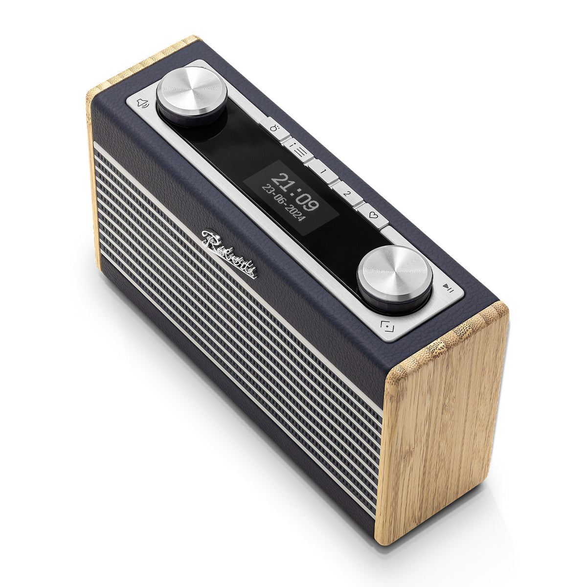 Roberts Rambler Uno DAB/DAB+/FM Bluetooth Digital Radio in Navy Blue Digital Radios Roberts