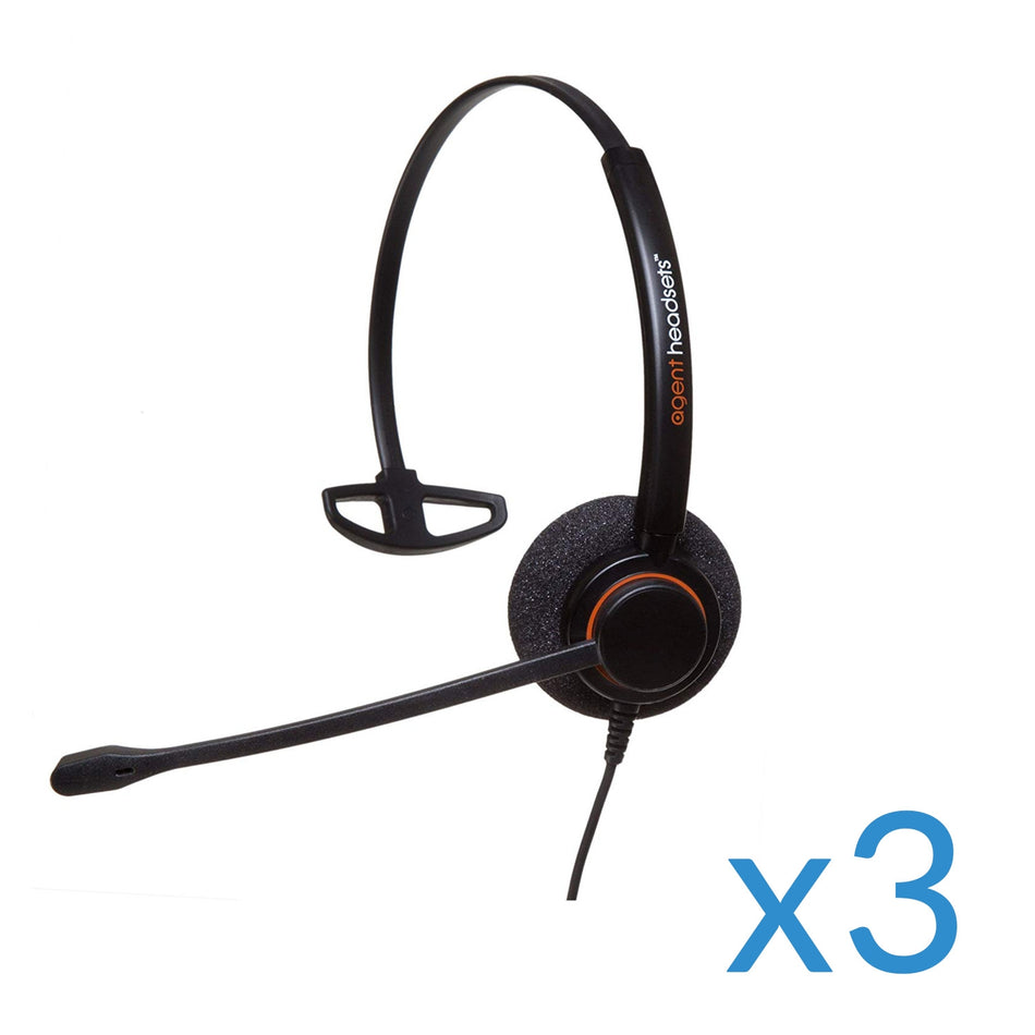 Agent AP-1 2.5mm Trio Corded Headset