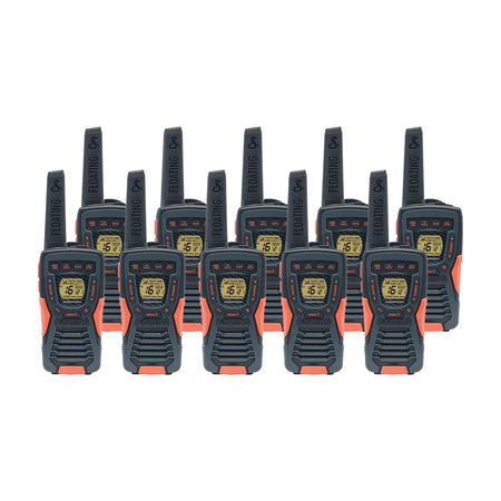 Cobra AM1055 Ten Pack Walkie Talkies Two Way Radios Cobra