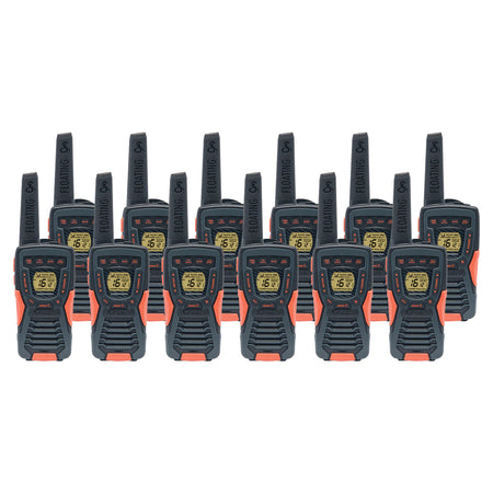 Cobra AM1055 Twelve Pack Walkie Talkies Two Way Radios Cobra