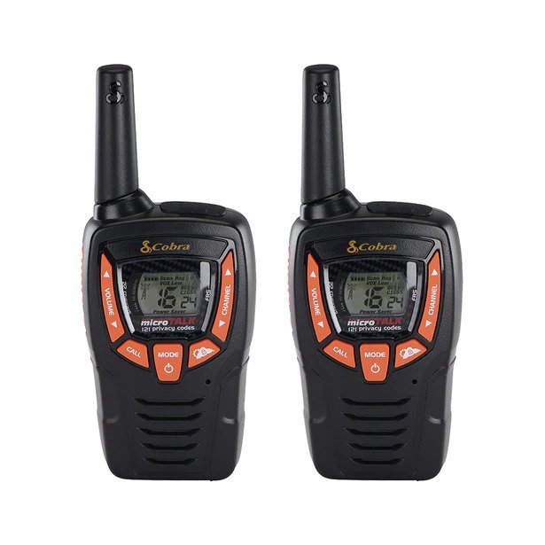 Cobra AM655 Twin Walkie Talkies Two Way Radios Cobra