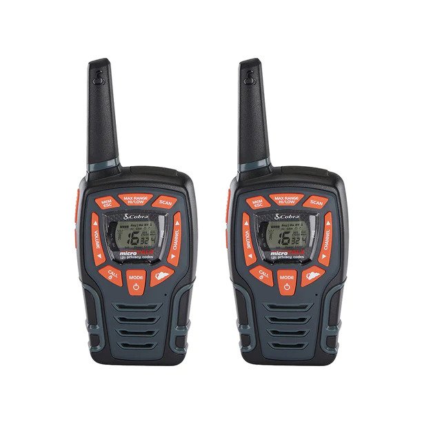 Cobra AM855 Twin Walkie Talkies Two Way Radios Cobra