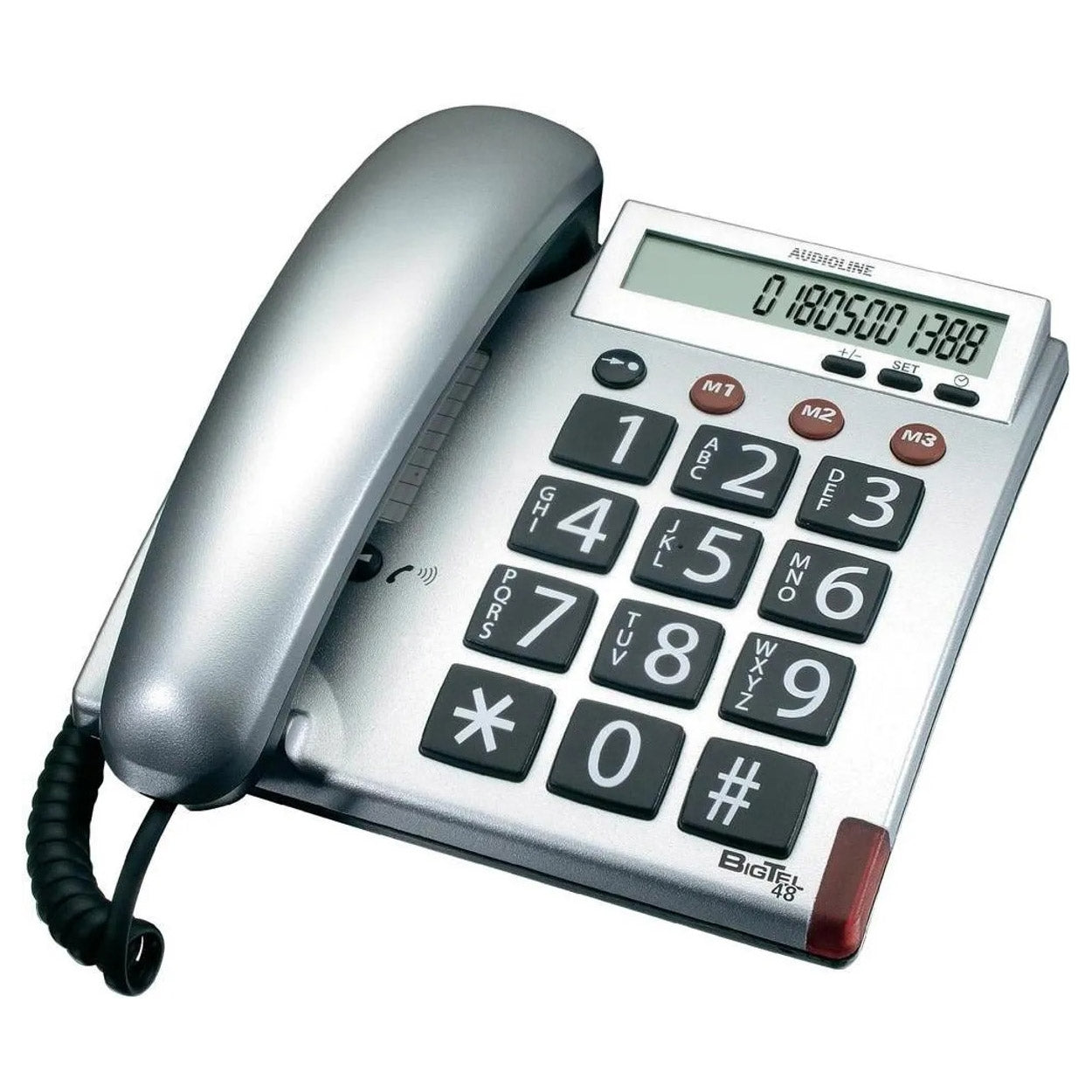Amplicomms BigTel 48 Big Button Corded Phone Landline Phones Aplicomms
