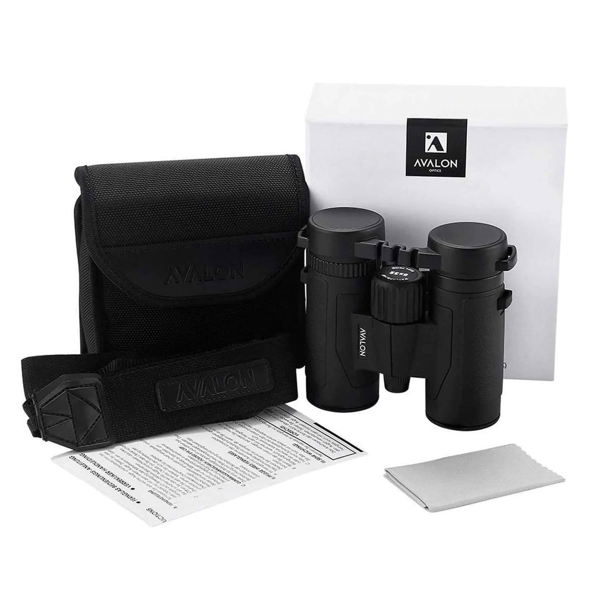 Avalon 8x32 MINI HD Binoculars (Black) Binoculars Avalon