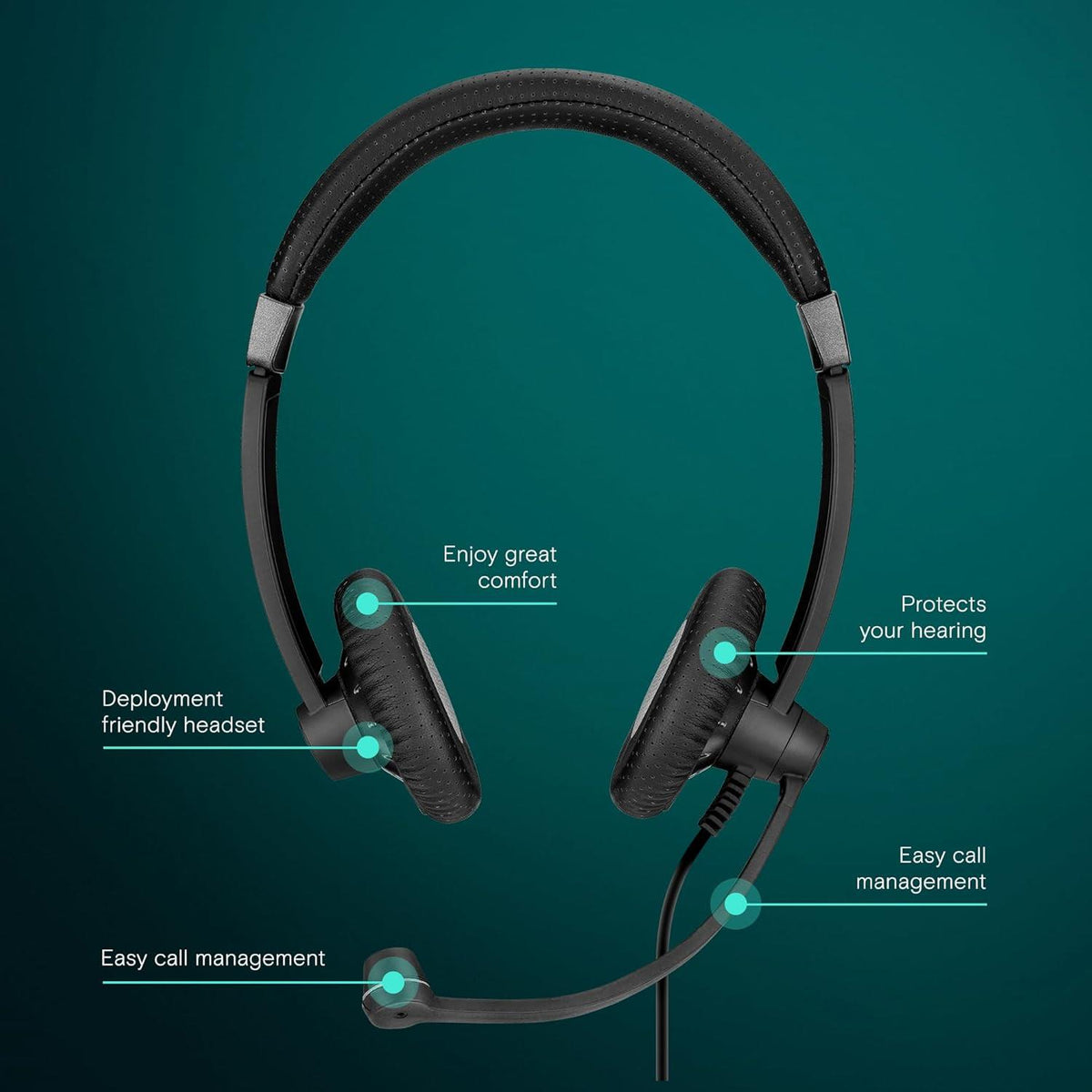 Epos IMPACT SC 75 USB MS Stereo Headset Headsets EPOS