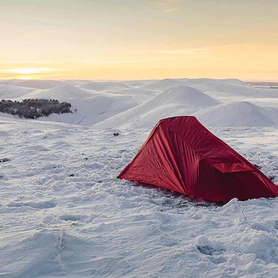 Highlander Blackthorn 1-Person Tent - Red Tents Highlander