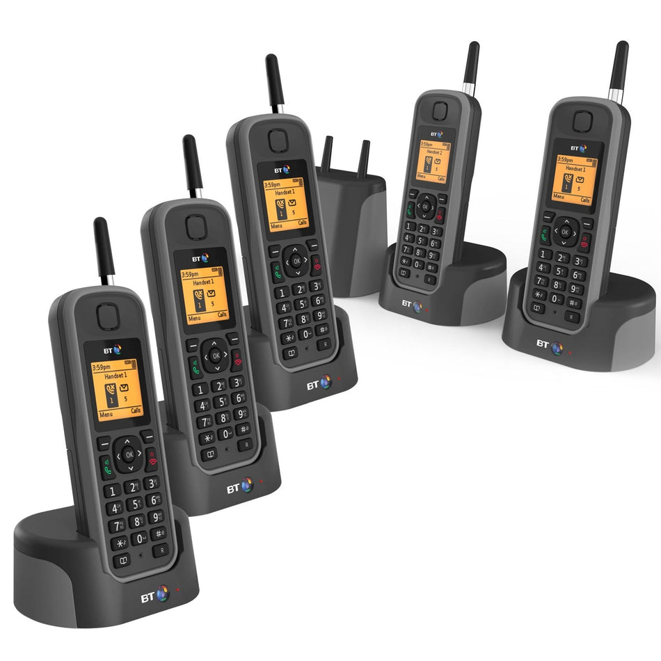 BT Elements 1K Quint Long Range Cordless Telephone Landline Phones BT