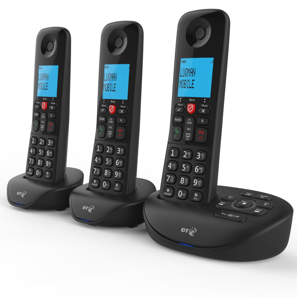 BT Essential Phone Trio Landline Phones BT