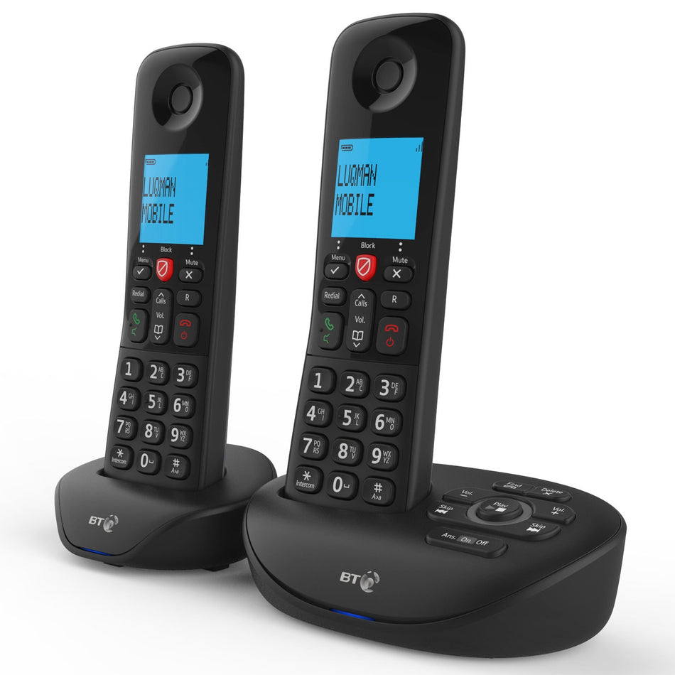 BT Essential Phone Twin Landline Phones BT