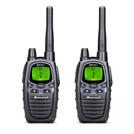 Midland G7 Pro Ten Pack Walkie Talkie Two Way Radios Midland