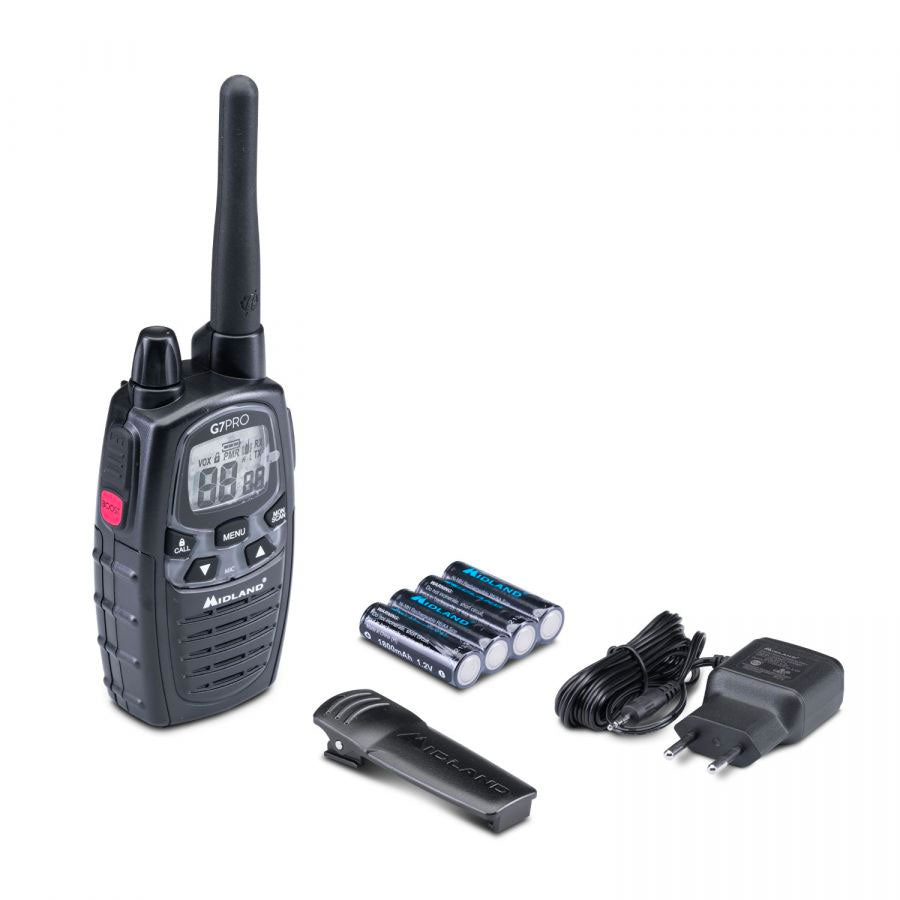 Midland G7 Pro Single Walkie Talkie Two Way Radios Midland