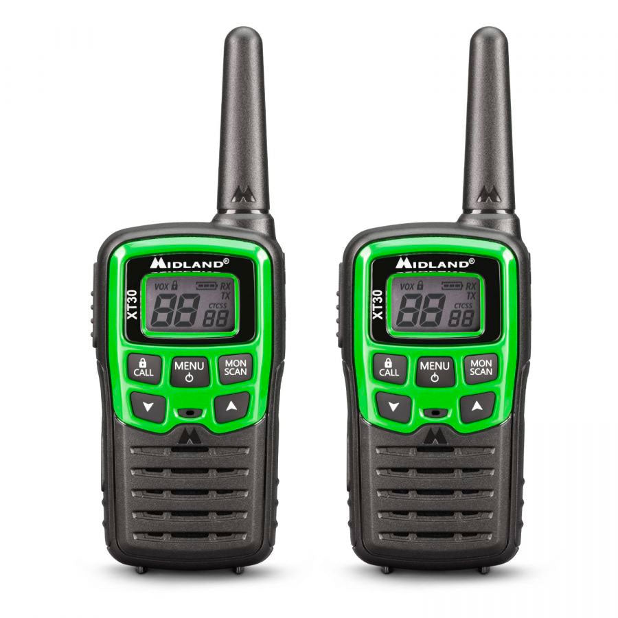 Midland XT30 Ten Pack Walkie Talkies Two Way Radios Midland