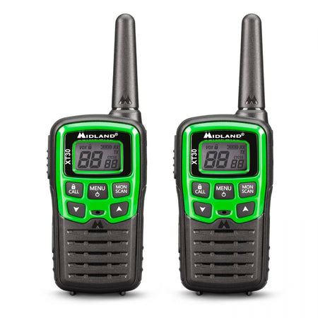 Midland XT30 Ten Pack Walkie Talkies Two Way Radios Midland