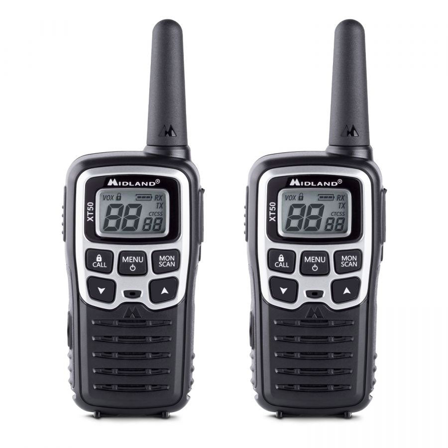 Midland XT50 Ten Pack Walkie Talkies Two Way Radios Midland
