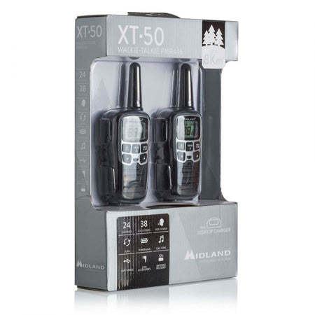 Midland XT50 Ten Pack Walkie Talkies Two Way Radios Midland