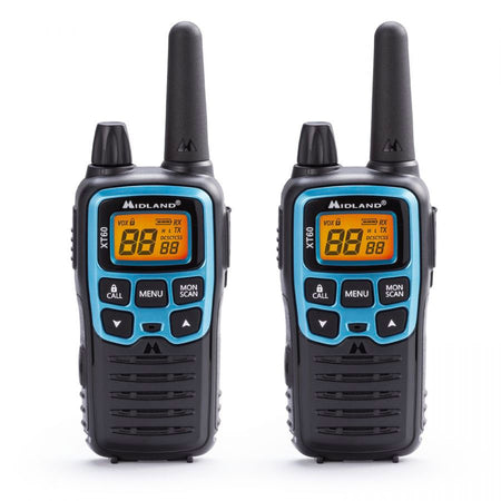 Midland XT60 Ten Pack Walkie Talkies Two Way Radios Midland