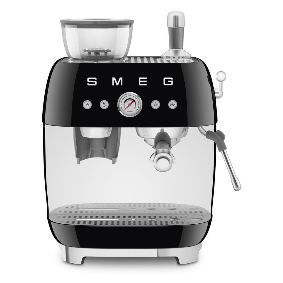 Smeg EGF03 Espresso Coffee Machine in Black