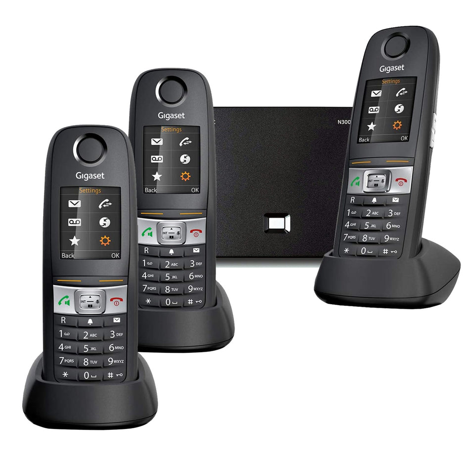 Siemens Gigaset E630 Robust VoIP Phone, Trio Handset