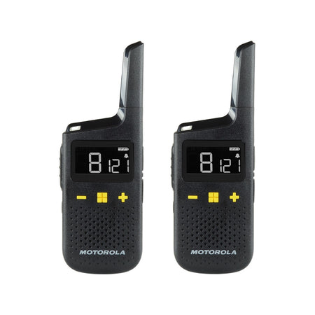 Motorola XT185 License-Free Walkie Talkies, Twin Pack Two Way Radios Motorola