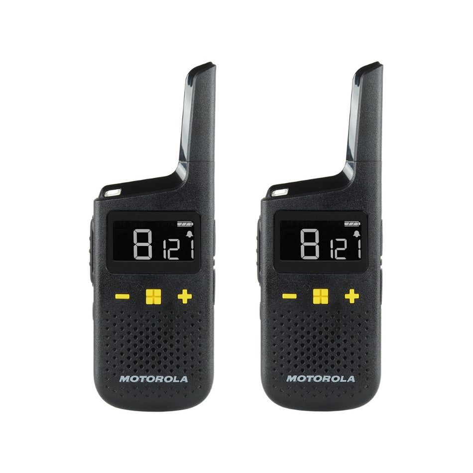 Motorola XT185 License-Free Walkie Talkies, Twin Pack Two Way Radios Motorola