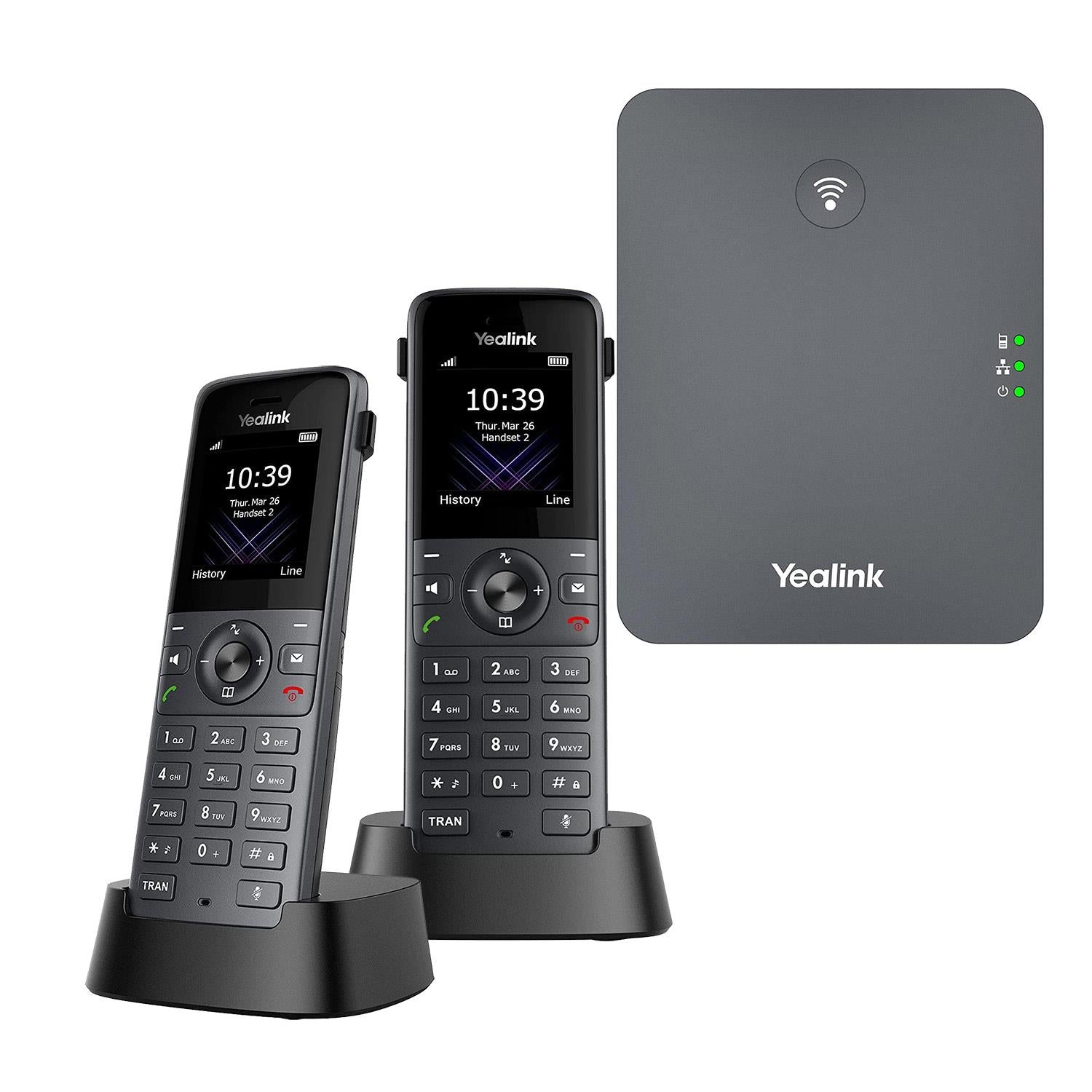 Yealink W73P Twin Cordless Phone Cordless Phone Yealink