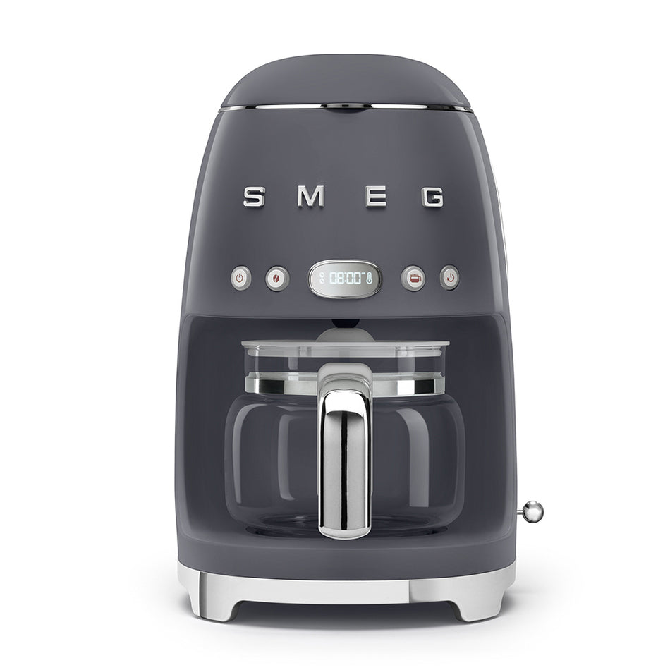 Smeg DCF02GRUK Drip Coffee Machine in Grey