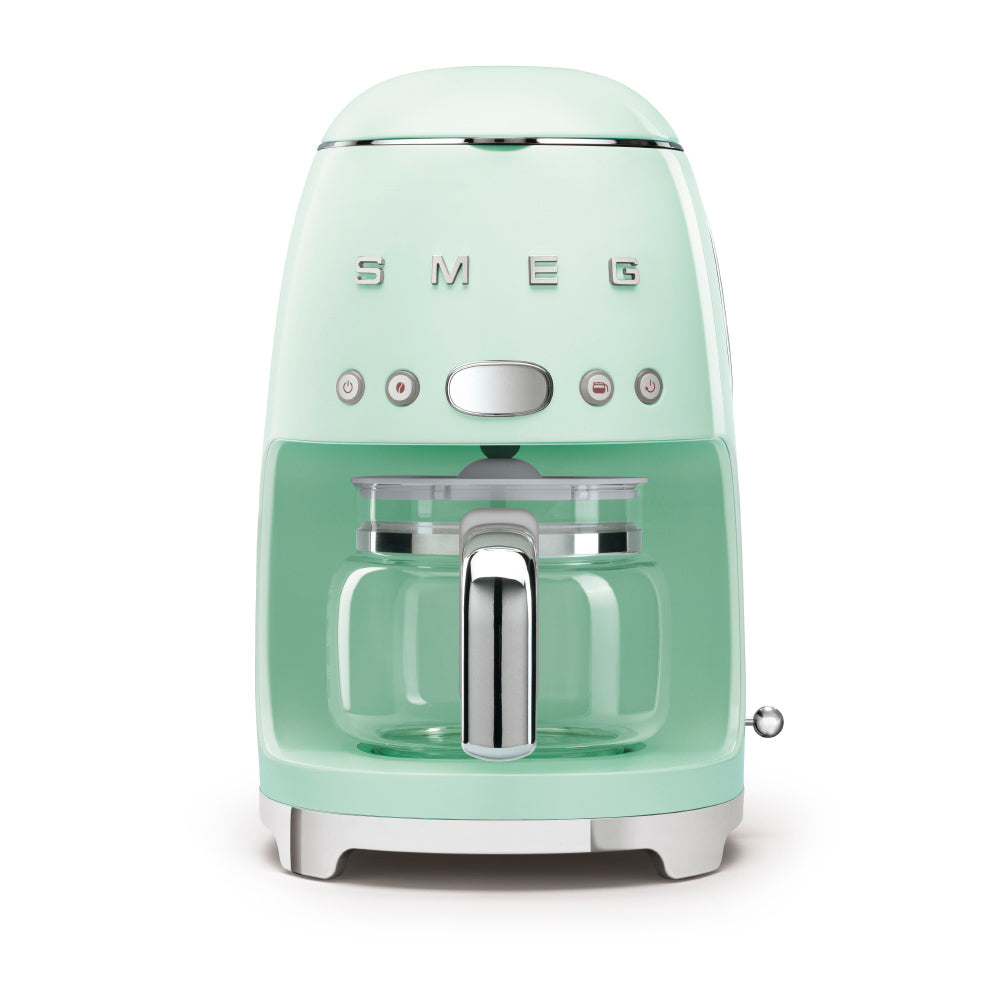 Smeg DCF02PGUK Drip Coffee Machine in Pastel Green Coffee Machines Smeg