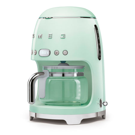 Smeg DCF02PGUK Drip Coffee Machine in Pastel Green Coffee Machines Smeg