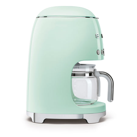 Smeg DCF02PGUK Drip Coffee Machine in Pastel Green Coffee Machines Smeg