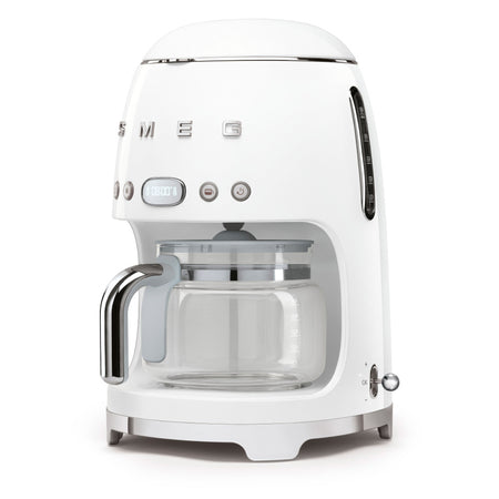 Smeg DCF02WHUK Drip Coffee Machine in White Coffee Machines Smeg