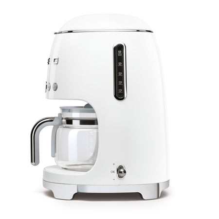 Smeg DCF02WHUK Drip Coffee Machine in White Coffee Machines Smeg