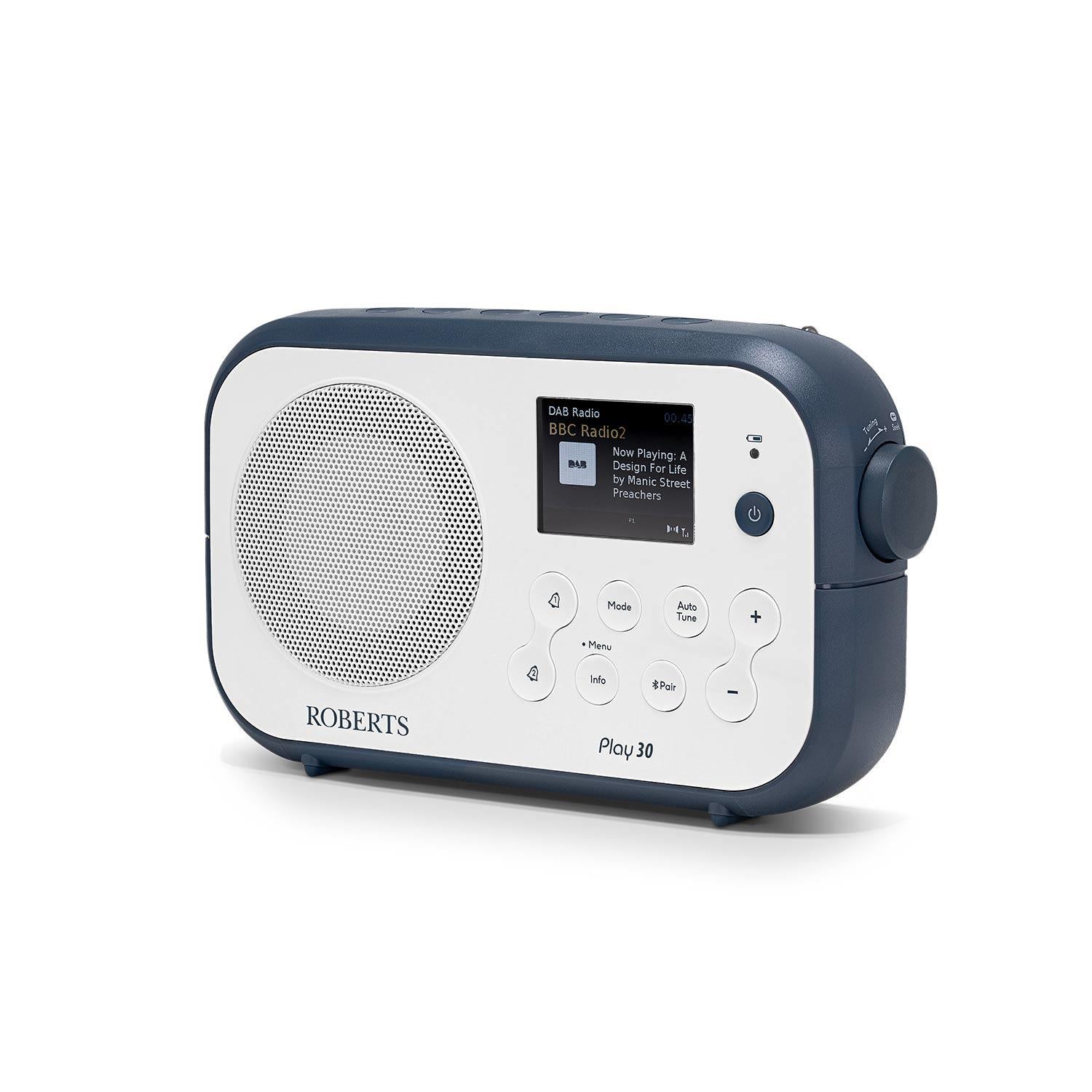 Roberts Play 30 DAB Radio Bluetooth Speaker –