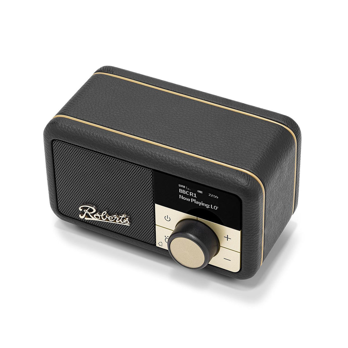 Roberts Revival Petite 2 DAB Radio & Portable Bluetooth Speaker in Black Digital Radios Roberts