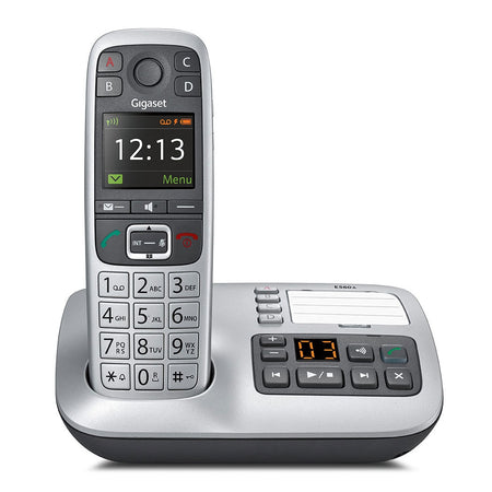 Gigaset E560A Cordless Phone, Single Handset with Big Buttons Landline Phones Gigaset