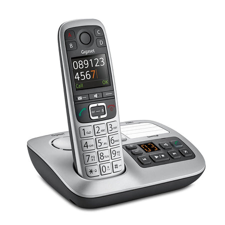 Gigaset E560A Cordless Phone, Quad Handset with Big Buttons Landline Phones Gigaset