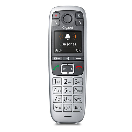 Gigaset E560A Cordless Phone, Single Handset with Big Buttons Landline Phones Gigaset