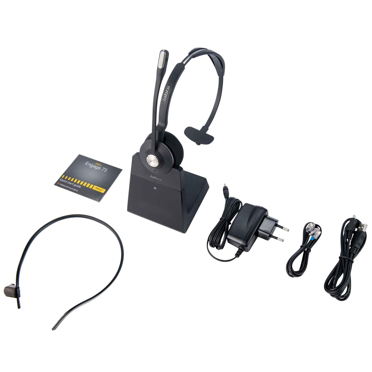 Jabra Engage 75 Mono Wireless Headset Wireless Headsets Jabra
